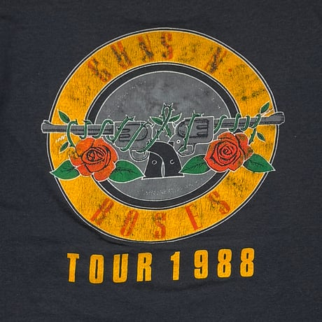 AEROSMITH GUNS N' ROSES DERMANENT VACATION TOUR 1988 FITS LARGE 1218