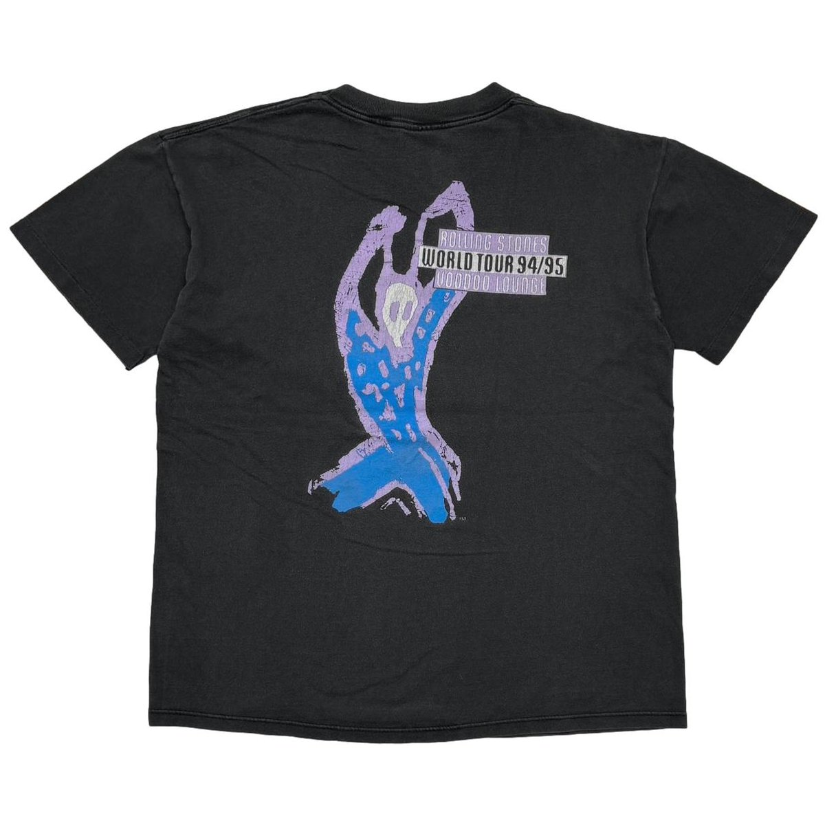 THE ROLLING STONES PURPLE SPIKE TONGUE VOODOO L