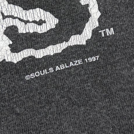 MISFITS 1997 SKULL FACE MONOCHROME ALL SPORT XL 1878