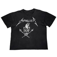 METALLICA BIG SKULL NOWHERE ELSE TO ROAM 1993 BACK MAP FITS XL 7512