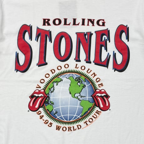 THE ROLLING STONES VOODOO LOUNGE WORLD TOUR 94/95 BROCKUM LARGE WHITE 1270
