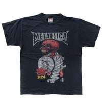 METALLICA 2004 PUSHEAD MADLY IN ANGER WITH THE WORLD FOTL LARGE 9321
