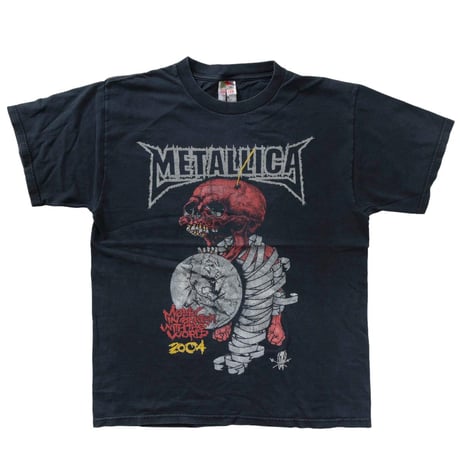 METALLICA 2004 PUSHEAD MADLY IN ANGER WITH THE WORLD FOTL LARGE 9321