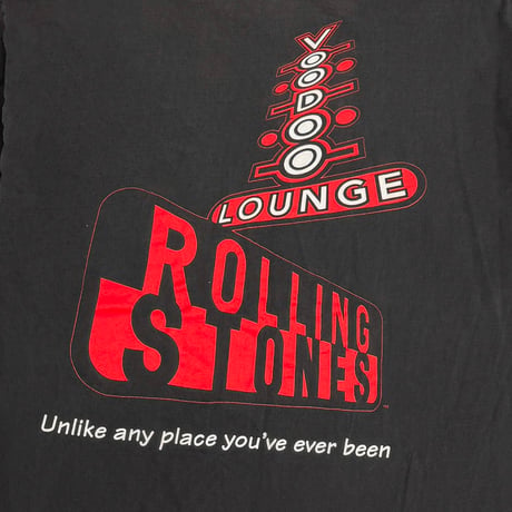 THE ROLLING STONES 1994 LIP & TONGUE VOODOO LOUNGE UNLIKE ANY PLACE YOU'VE EVER BEEN BROCKUM XL 7654