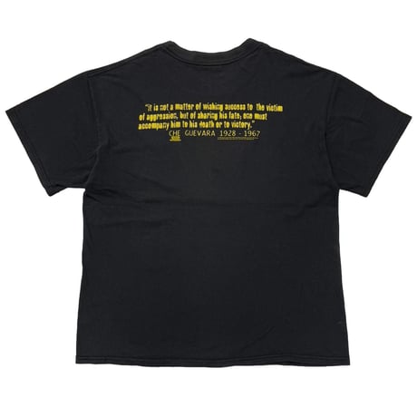 RAGE AGAINST THE MACHINE CHE GUEVARA BACK TEXT ARTIMONDE LARGE BLACK 2292