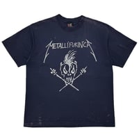 METALLICA METALLIFUKINCA BEEN THERE DONE IT NAVY GIANT BY TEE JAYS XL 7508