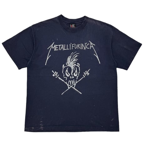METALLICA METALLIFUKINCA BEEN THERE DONE IT NAVY GIANT BY TEE JAYS XL 7508