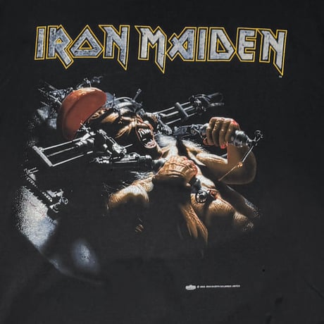 IRON MAIDEN MAN OF THE EDGE SLEEVELESS WINTERLAND FITS XL 0640