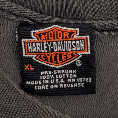 HARLEY DAVIDSON 	Y2K FLAME EAGLE EMBLEM BACK ROSSITER'S XL 5024