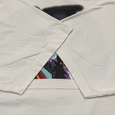 MICHAEL JACKSON KING OF POP HISTORY WORLD TOUR WHITE HANES XL 3651
