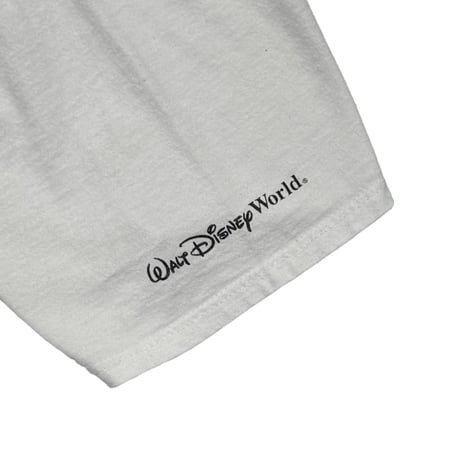 DISNEY VINTAGE 4 MICKEY DOUBLE SIDE WHITE FITS XL 1808