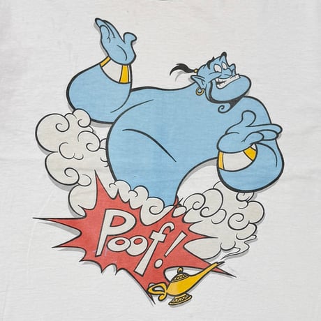 DISNEY VINTAGE ALLADIN GENIE WHITE FITS XL 2301