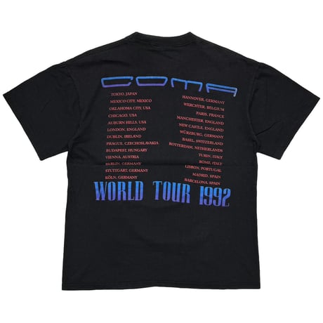 GUNS N' ROSES WORLD TOUR 1992 COMA BROCKUM LARGE 8234