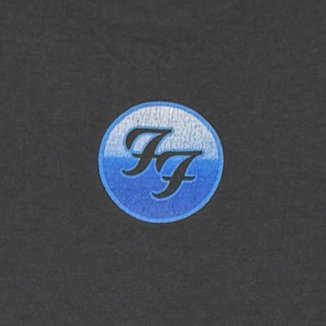 FOO FIGHTERS GRADETION LOGO FRUIT OF THE LOOM LARGE 1647