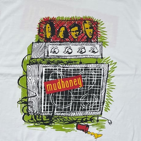 MUD HONEY MEMBER GRAPHIC WHITE BROCKUM XL 9397