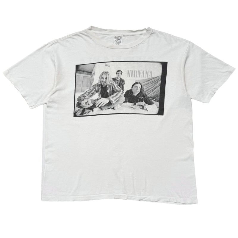 専用　90s NIRVANA PORTRAIT WILDOATS XL NIRVANA MEMBER PORTRAIT DOUBLE SIDE WILD OATS X