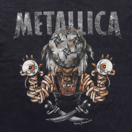 METALLICA PUSHEAD Y2K BLACK FITS XL 1356