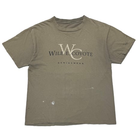 LOONEY TUNES 1995 WILE E COYOTE TAN FITS XL 9446