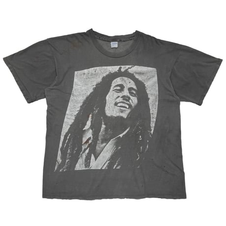 BOB MARLEY MONOCHROME PORTRAIT FADED BLACK XL 0679