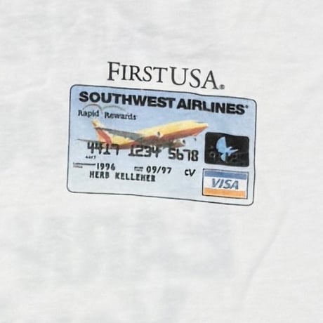 VISA FIRST USA EARN WHEN YOU FLY ONEITA XL 2084