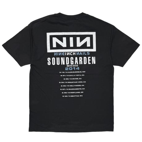 NINE INCH NAILS SOUNDGARDEN 2014 ALSTYLE LARGE 3287