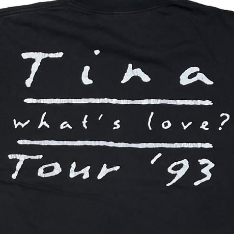 TINA TURNER WHAT'S LOVE TOUR 1993 BLACK FITS XL 2012
