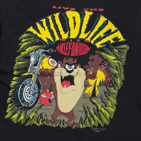 HARLEY DAVIDSON 1992 TASMANIAN DEVIL LIVE THE WILD LIFE LS XL 1661