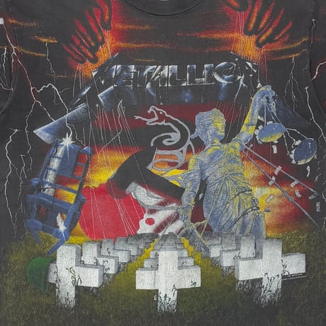 METALLICA AND JUSTICE FOR ALL OVP ONEITA LARGE 1882