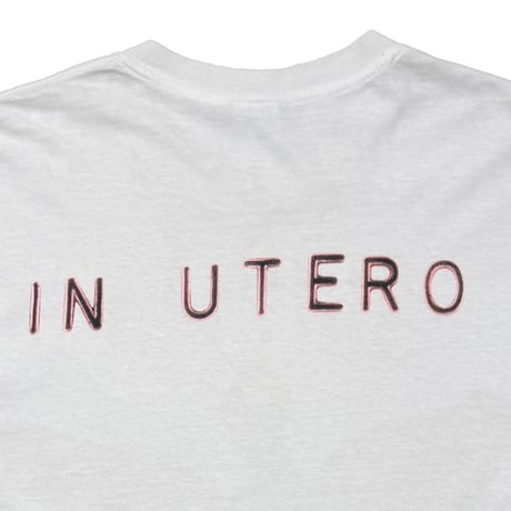 NIRVANA Y2K IN UTERO WHITE GILDAN FITS XL 3475