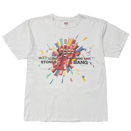 THE ROLLING STONES BIGGER BANG SS WHITE ANVIL LARGE 1791