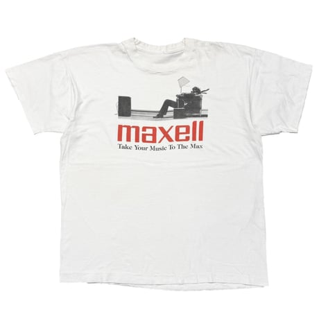 MAXELL TAKE YOUR MUSIC TO THE MAX WHITE FITS XL 0018