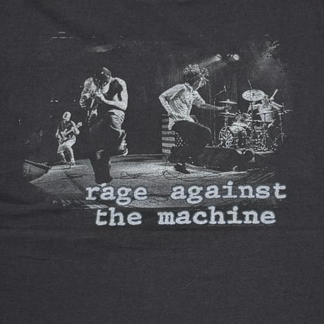 RAGE AGAINST THE MACHINE FRONT R LOGO BACK MEMBER PORTRAIT FITS XL 9490