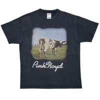 PINK FLOYD Y2K ATOM HEART MOTHER BLACK ALSTYLE LARGE 0642