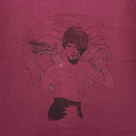 HARD-ONS TOO FAR GONE BACK BLUCE LEE BURGUNDY FITS XL 5647