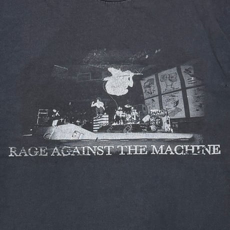 RAGE AGAINST THE MACHINE MONOCHROME STAGE PERFORMANCE GIANT FITS LARGE 7551