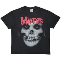 MISFITS BIG SKULL RED TEXT STEDMAN BY HANES LARGE 9287