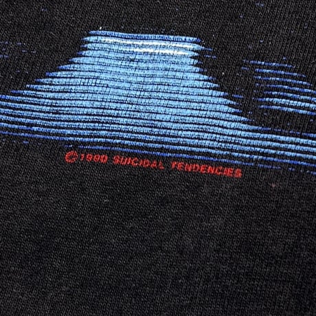 SUICIDAL TENDENCIES YOU CAN'T BRING ME DOWN BLACK HANES LARGE 3111