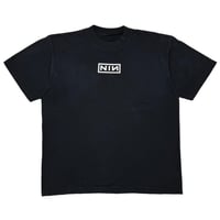 NINE INCH NAILS BOX LOGO BLACK FITS XL 1837