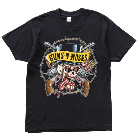 GUNS N' ROSES 1990 SKULL HAT BLACK FITS LARGE 1743