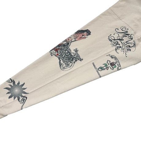 DENNIS RODMAN TATTOO LS NATURAL LARGE 9966