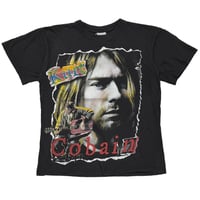 NIRVANA KURT COBAIN BOOTLEG BIOGRAPHY FITS XL 9951