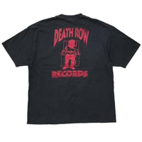 SNOOP DOGGY DOGG STAMP LOGO BACK DEATH ROW RECORDS HANES XL 1654