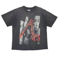 RED HOT CHILI PEPPERS 1990 CURVING LOGO MONOCHROME MEMBER SOF TEE XL 3556