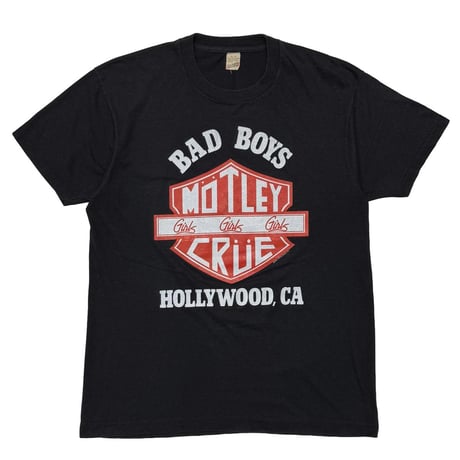 MOTLEY CRUE BAD BOYS WORLD TOUR 1987-88 SCREENSTARS XL 1353