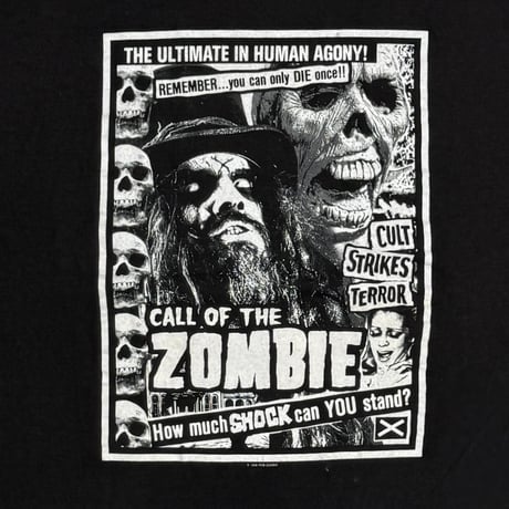 ROB ZOMBIE 1999 CALL OF THE ZOMBIE LIVING DEAD GIRL TULTEX XL 5171