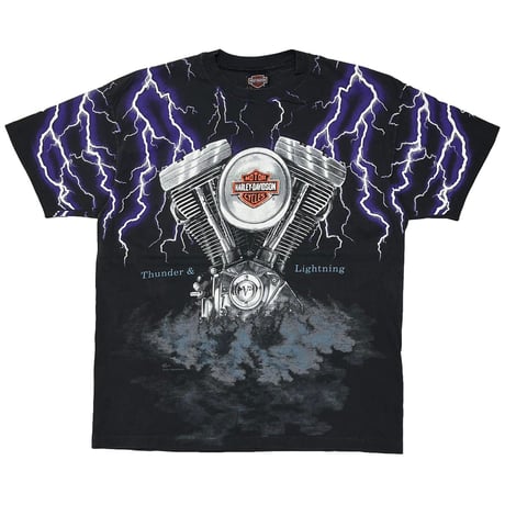 HARLEY DAVIDSON	THUNDER & LIGHTNING OVP BLACK XL 0785