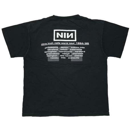 NINE INCH NAILS THE DOWNWARD SPIRAL WORLD TOUR 1994-95 FRUIT OF THE LOOM XL 2022