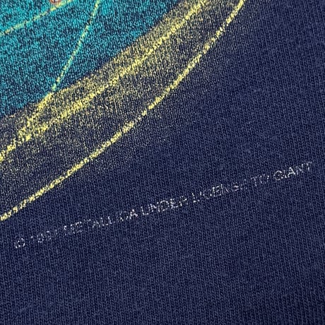 METALLICA METALLIFUKINCA BEEN THERE DONE IT NAVY GIANT BY TEE JAYS XL 7508