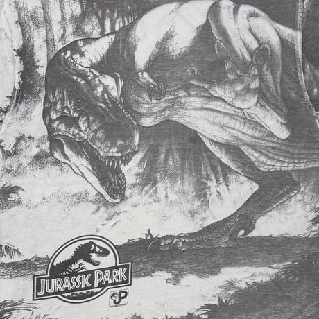 JURASSIC PARK 1993 OVP T-REX WHITE HANES XL 1742
