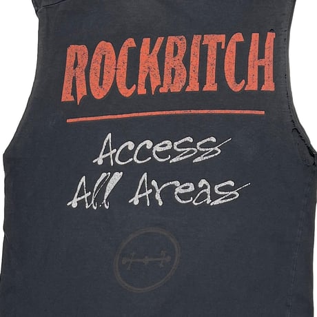 ROCK BITCH 1997 ACCESS ALL AREAS SLEEVELESS FITS LARGE 2107